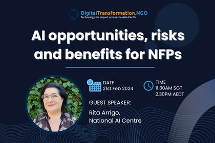 AI opportunities, risks and benefits for NFP's