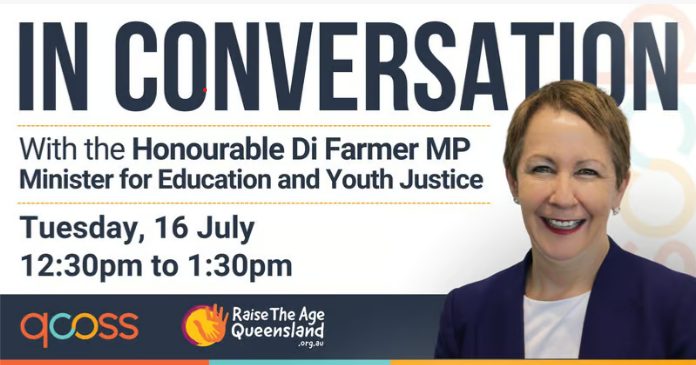 QCOSS In Conversation with the Honourable Di Farmer MP